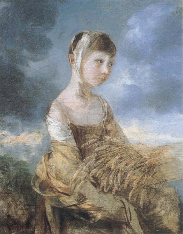 Thomas Gainsborough Margaret Gainsborough Gleaning oil painting picture